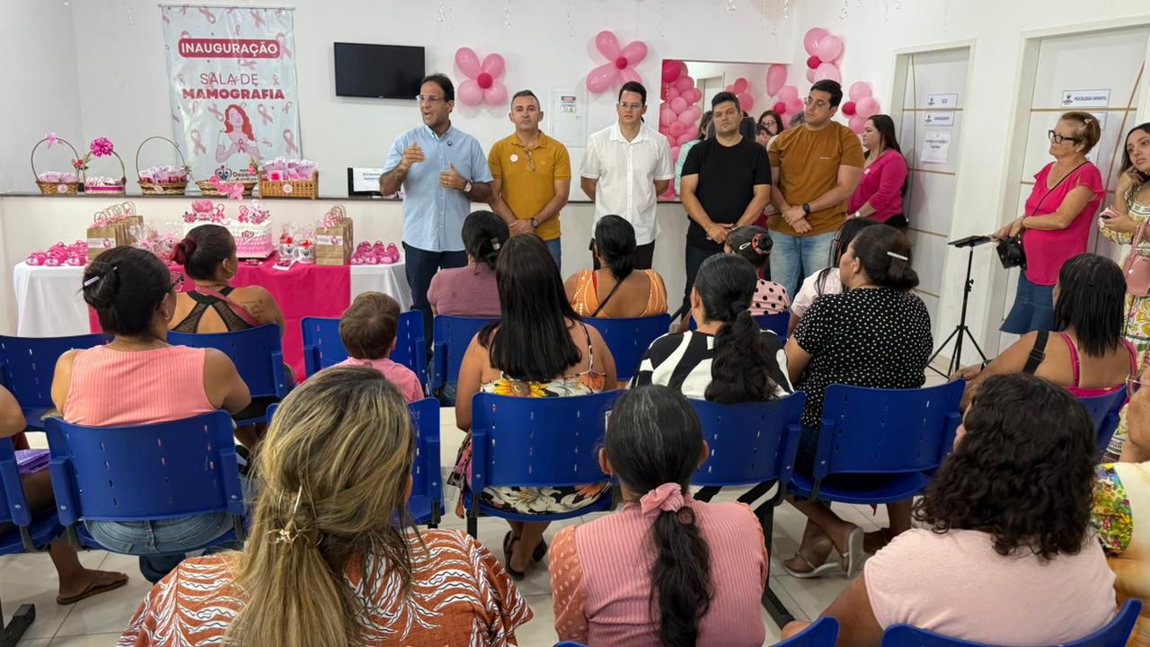 Deputado Mesaque Padilha participa de inauguração de sala de mamografia no Instituto Desenvolv